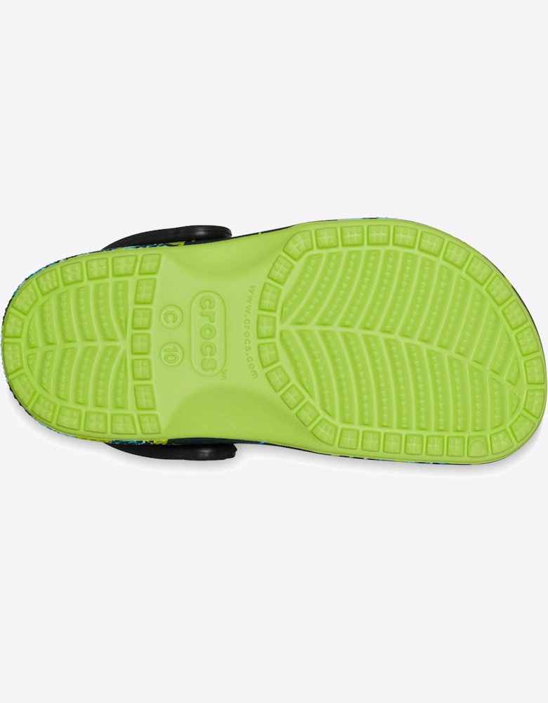 Crocs Classic Meta Scape Clog Infants Limeade / Multi