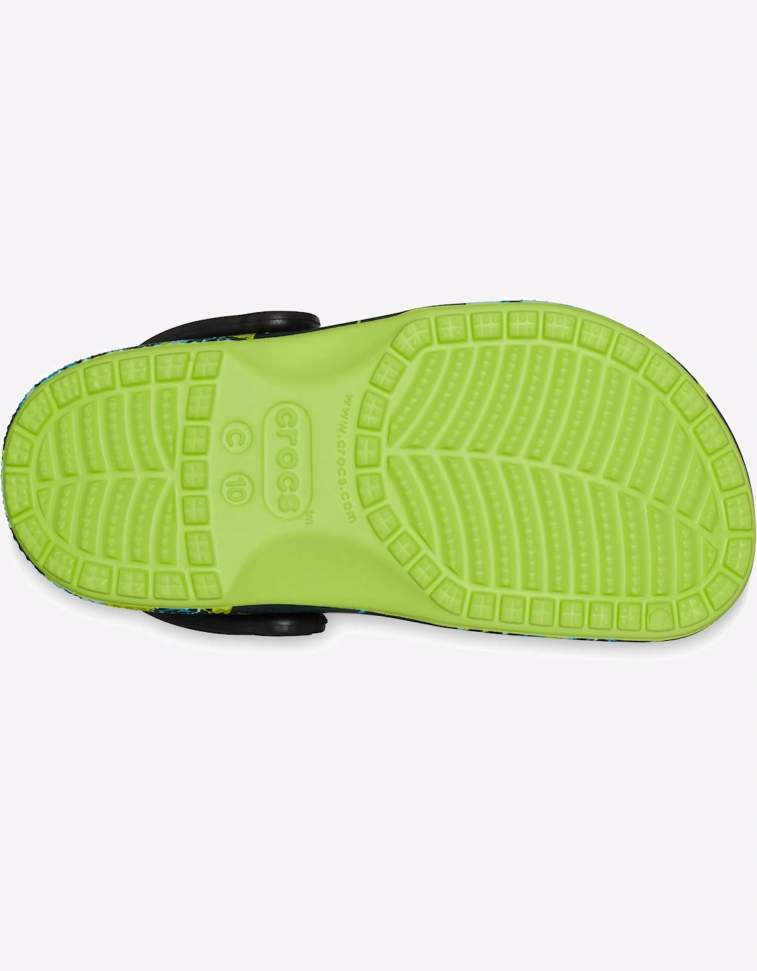 Crocs Classic Meta Scape Clog Infants Limeade / Multi