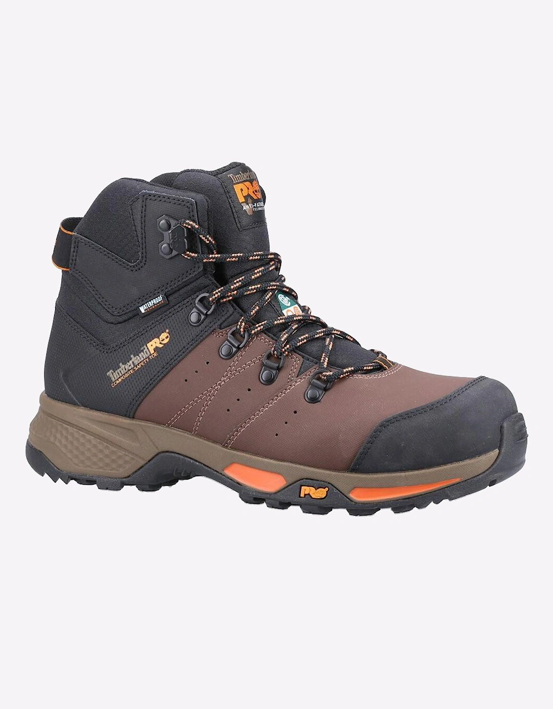 Timberland Pro Switchback Waterproof Work Boot Mens Brown