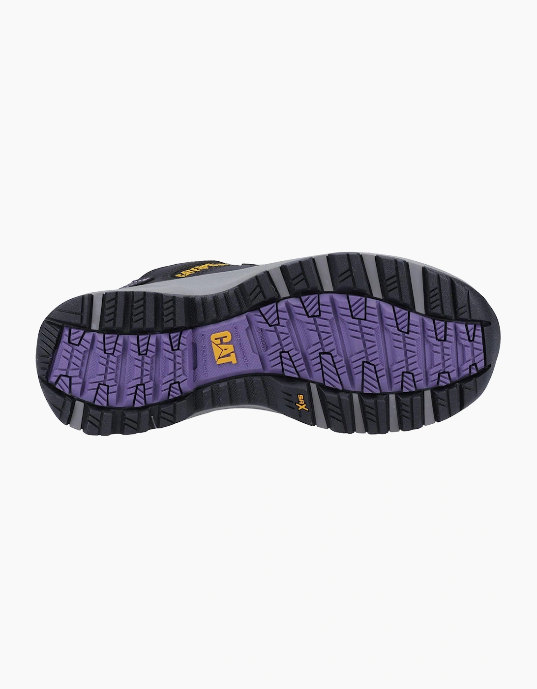 Caterpillar Safety Caterpillar Elmore Work Shoes Womens Black/Lilac