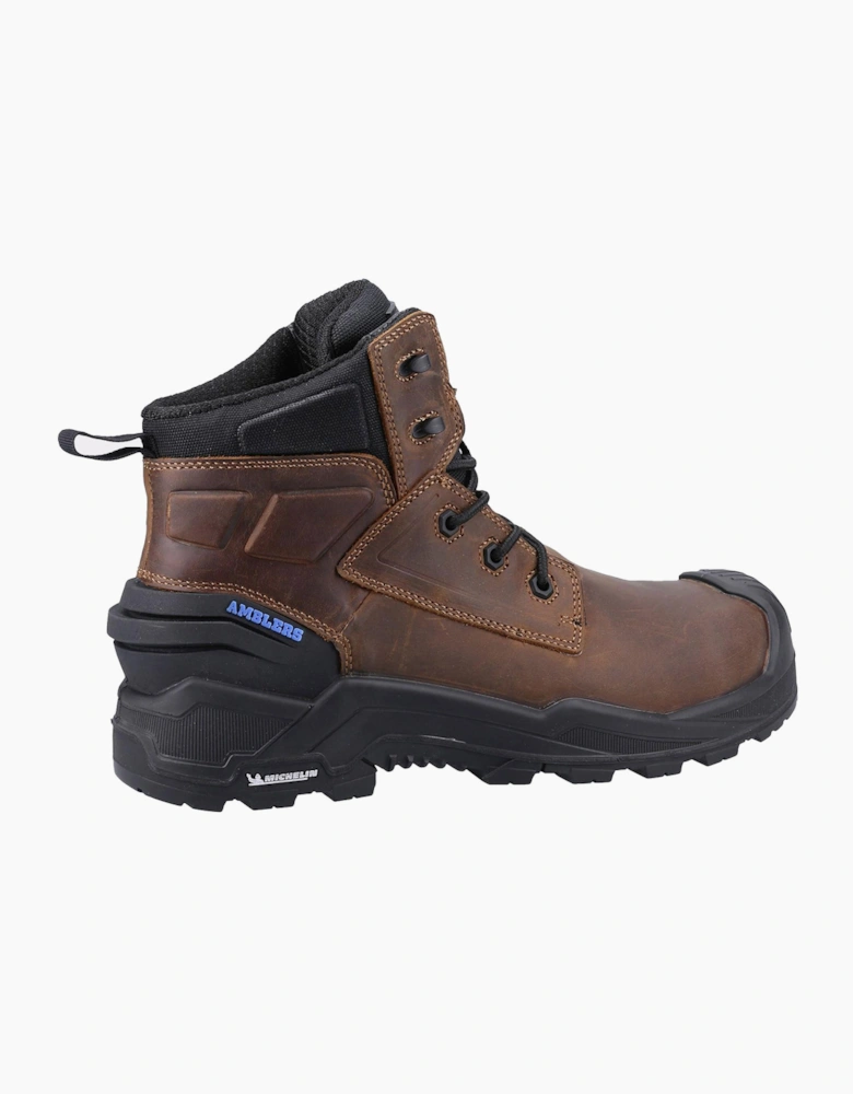 Amblers Safety Amblers 980C Waterproof Safety Boots Mens Brown