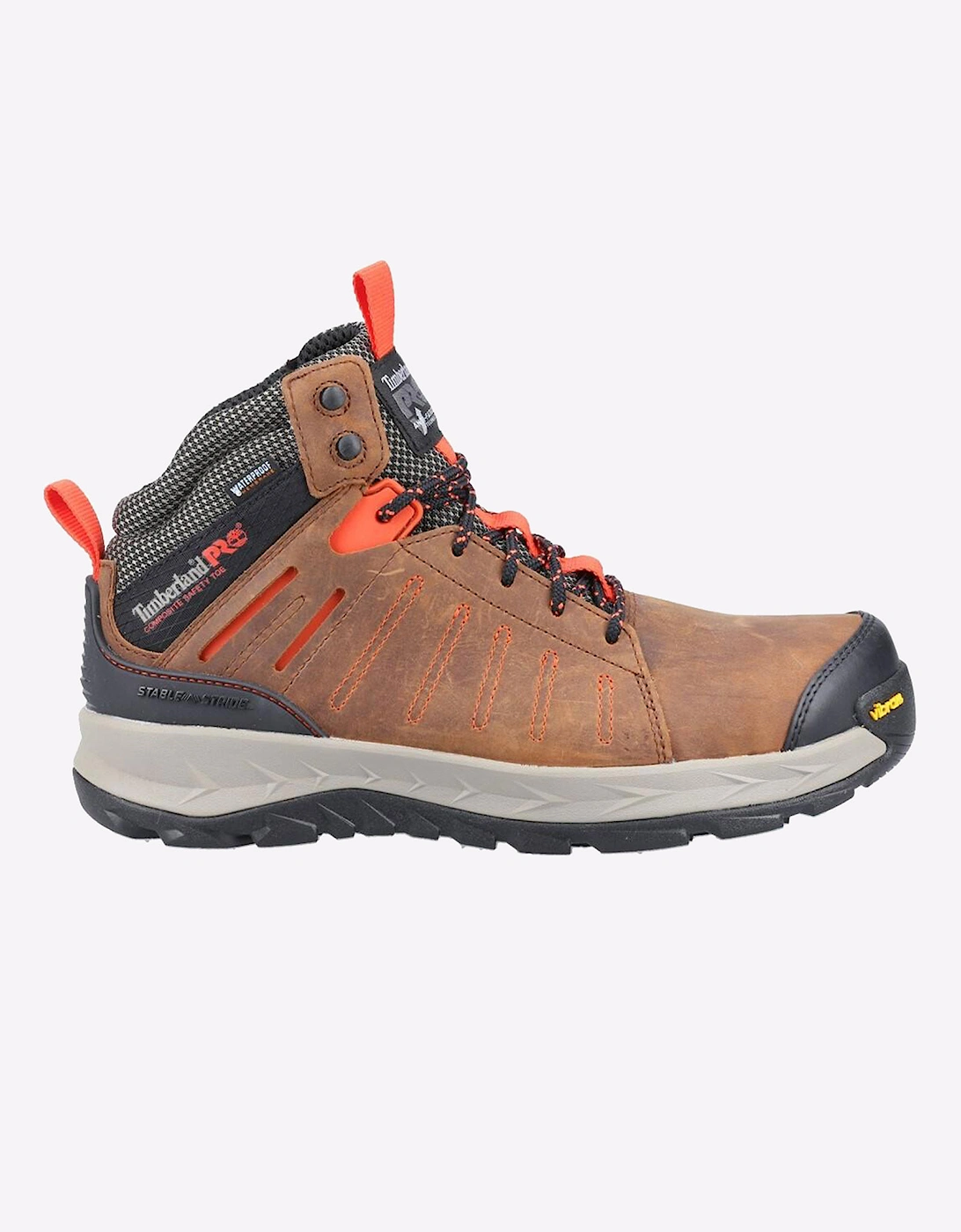 Timberland Men's Timberland Pro Trailwind Waterproof Work Boots Mens Brown