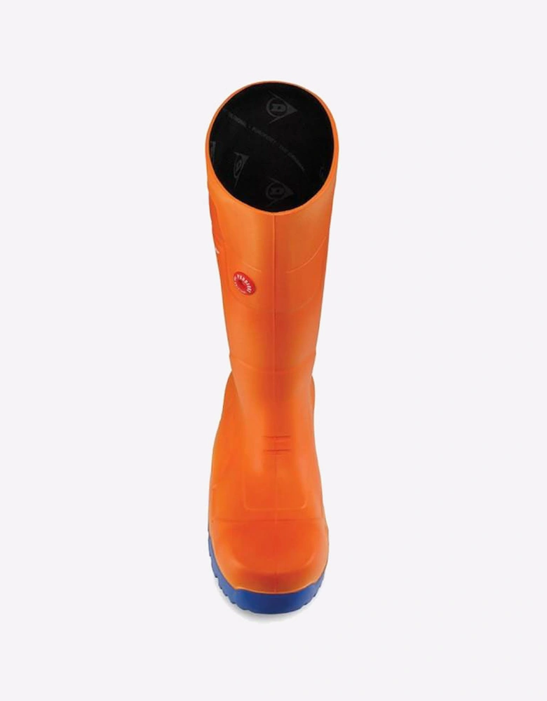 Dunlop FIELDPRO THERMO+ Safety Wellington Unisex Orange