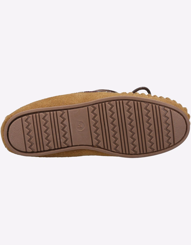 Cotswold Chatsworth Suede Leather Womens Tan