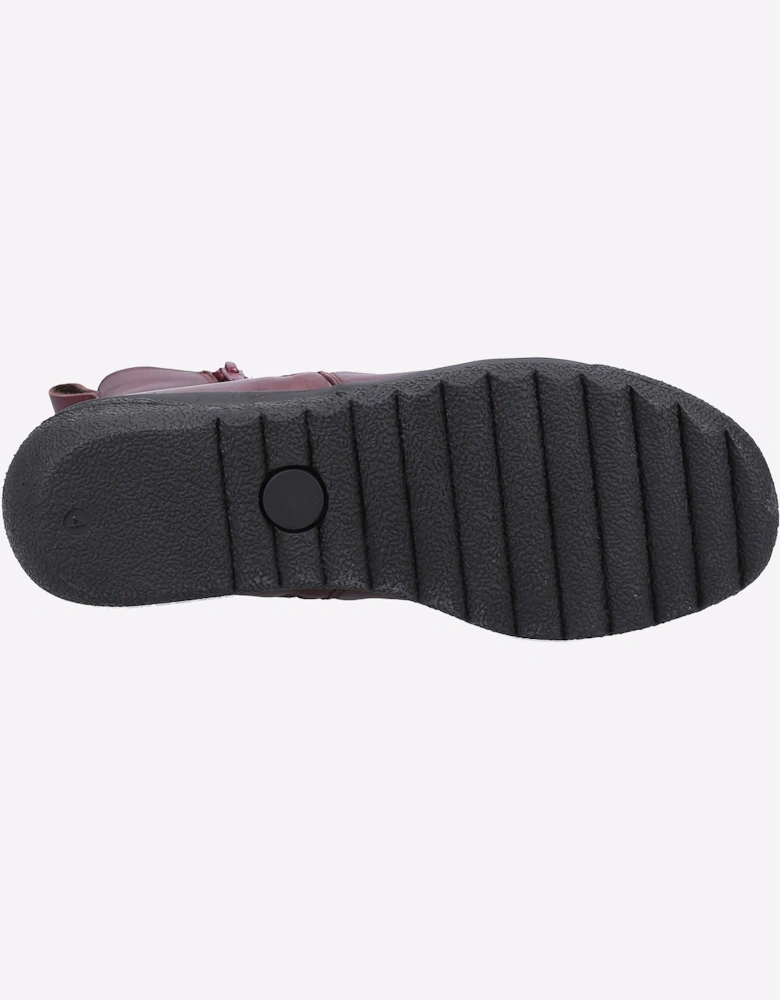 Fleet & Foster Brecknock Womens Boots Burgundy