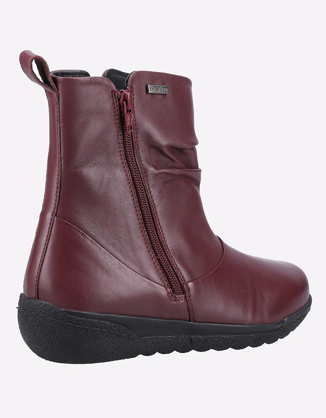 Fleet & Foster Brecknock Womens Boots Burgundy