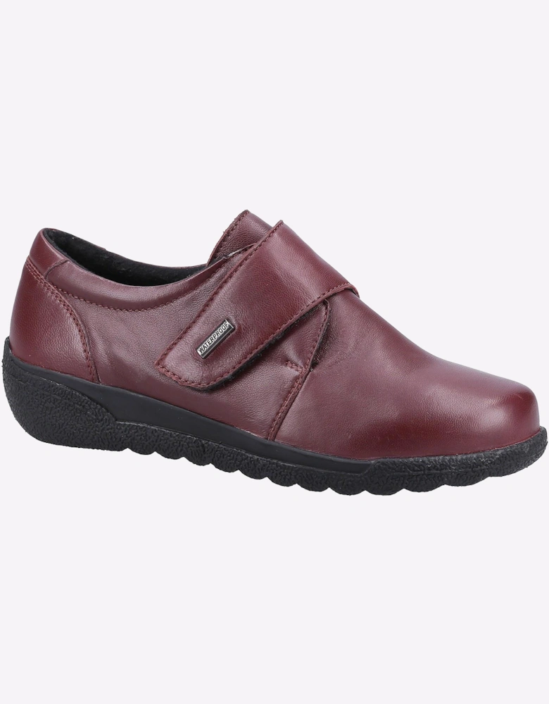 Fleet & Foster Herdwick Shoes Womens Burgundy