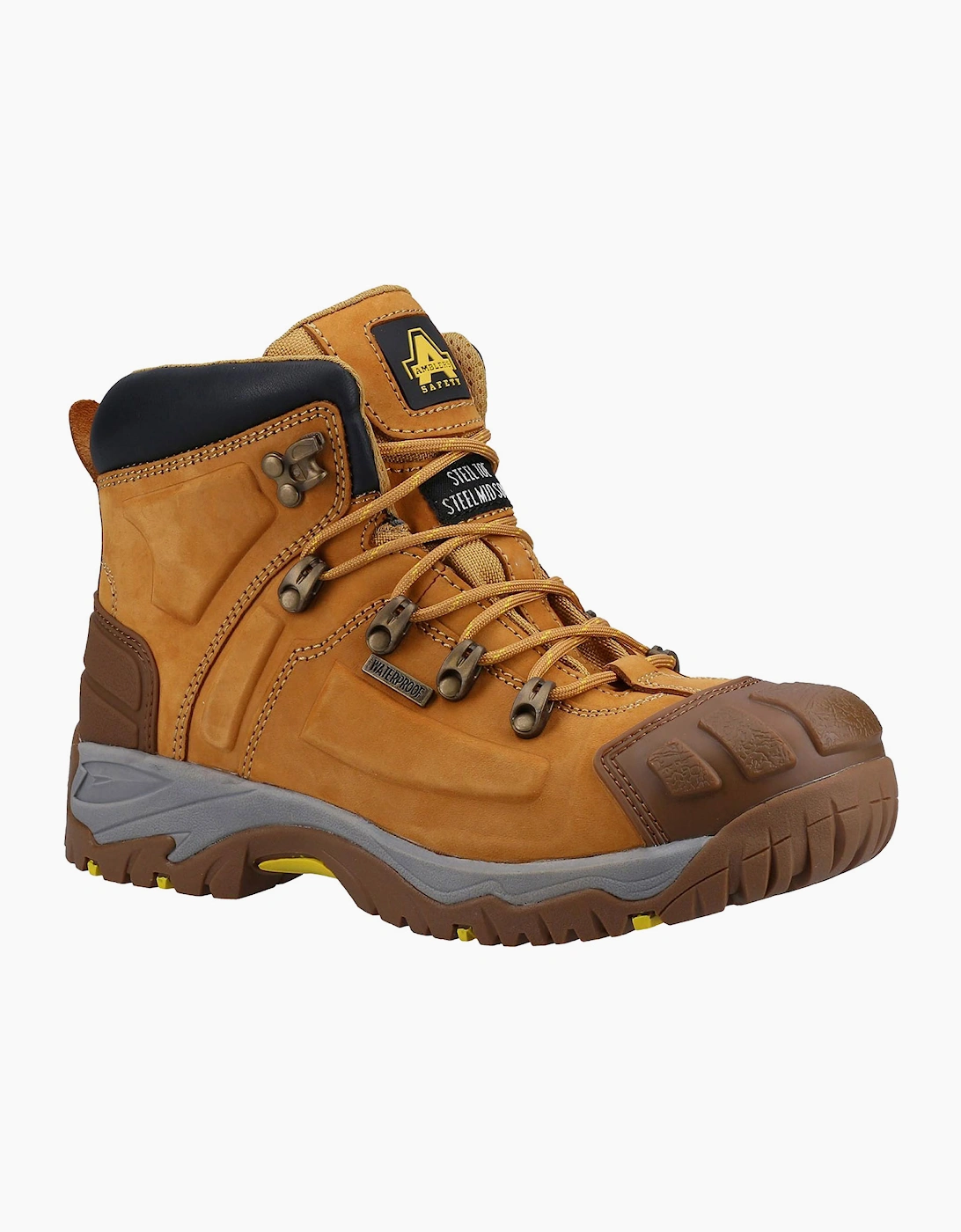 Amblers Safety FS33 Waterproof Boots Mens Honey