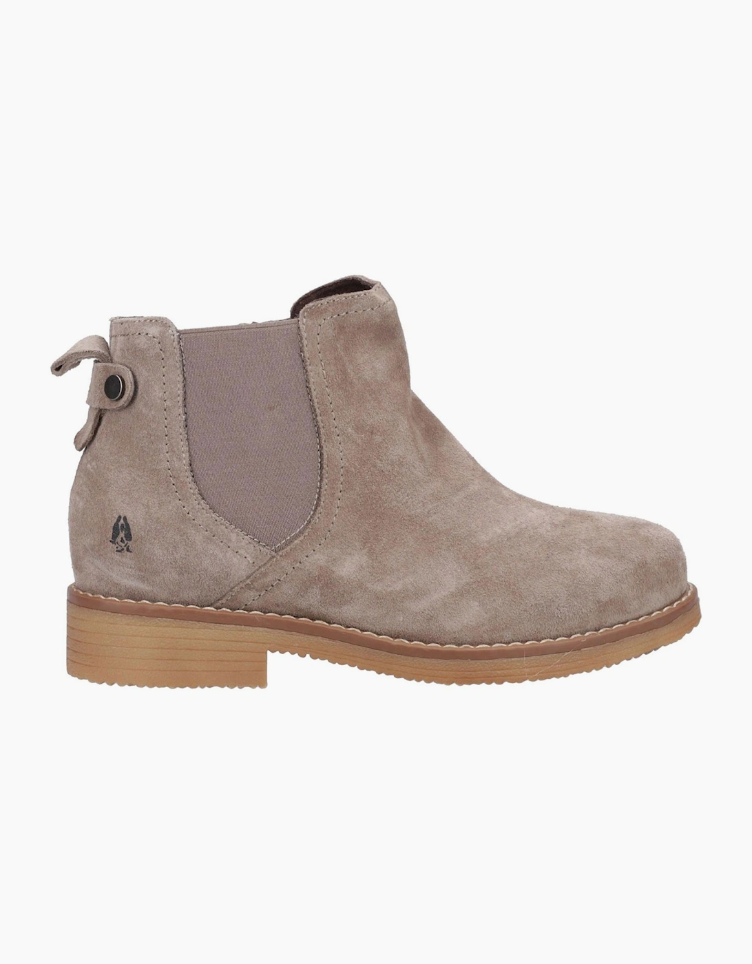 Hush Puppies Maddy Suede Memory Foam Womens Ankle Boots Grey