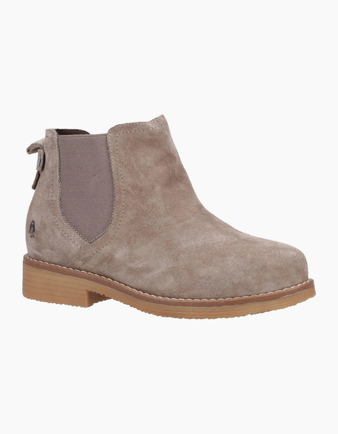 Hush Puppies Maddy Suede Memory Foam Womens Ankle Boots Grey