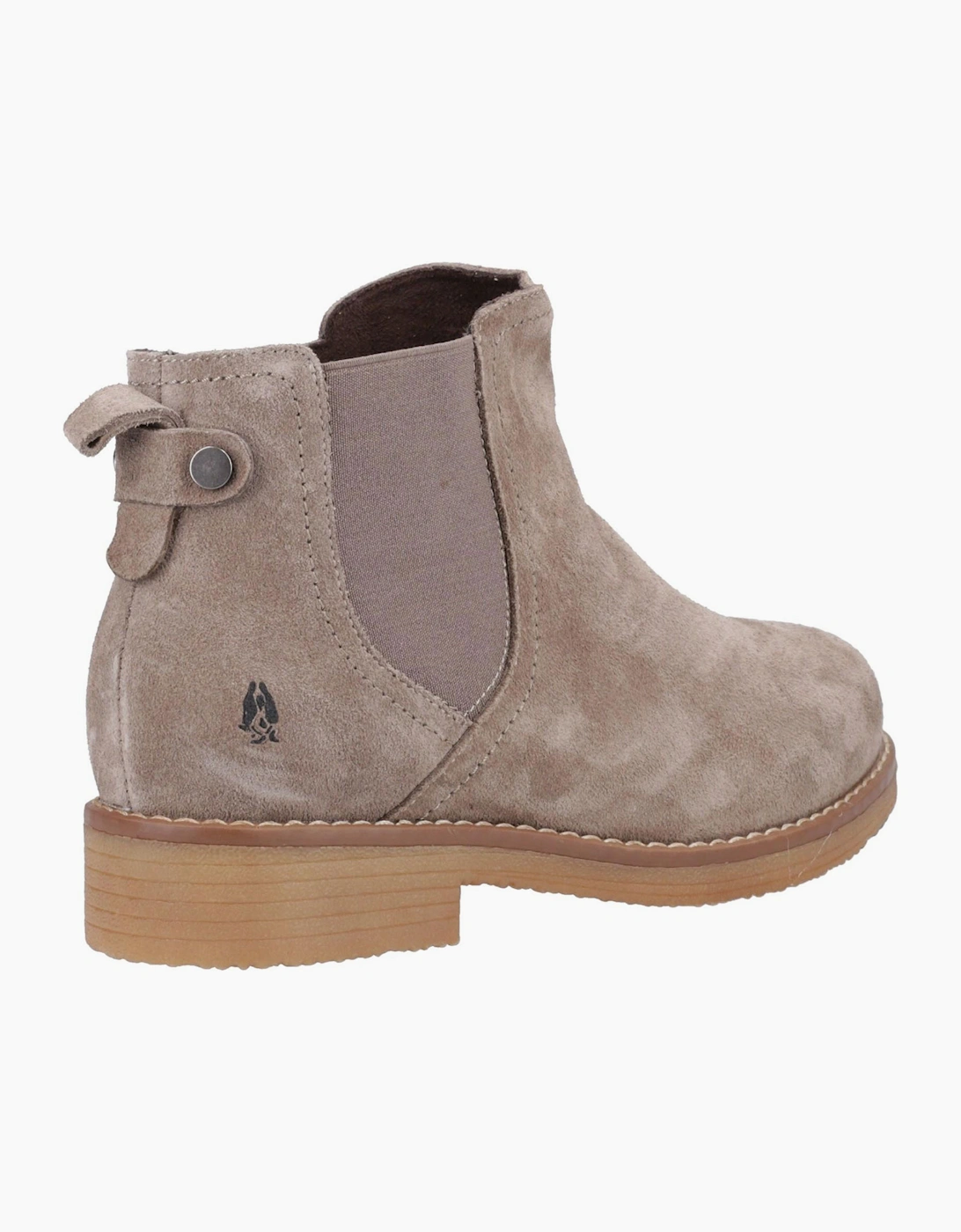 Hush Puppies Maddy Suede Memory Foam Womens Ankle Boots Grey