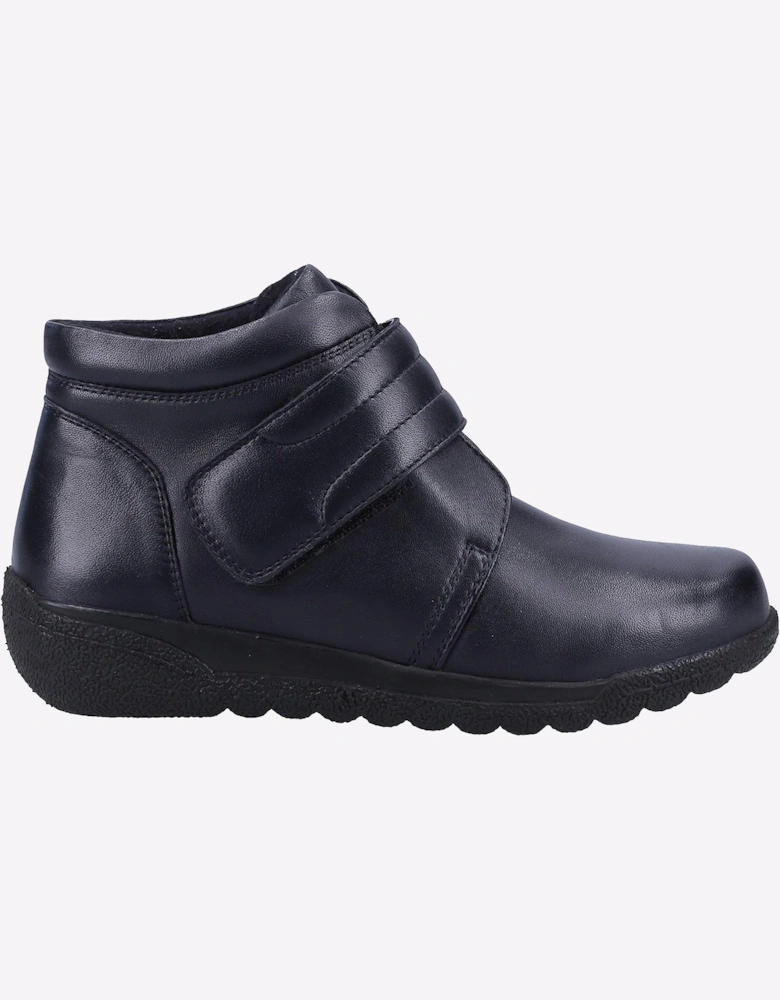 Fleet & Foster Shetland Memory Foam Womens Boots Navy