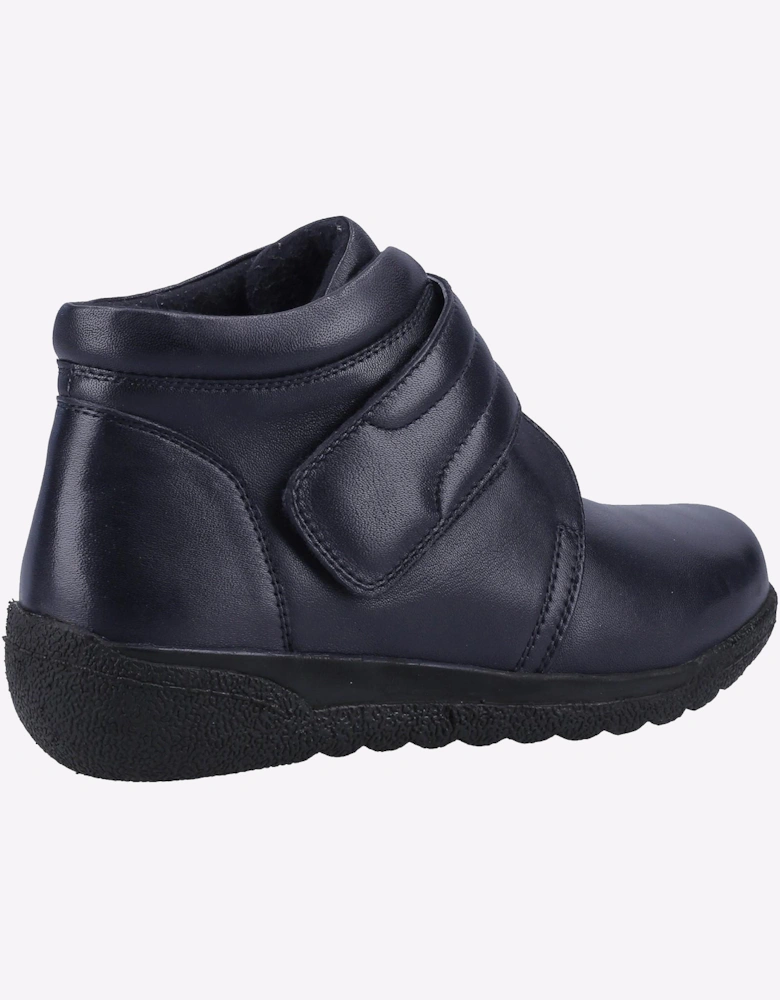 Fleet & Foster Shetland Memory Foam Womens Boots Navy