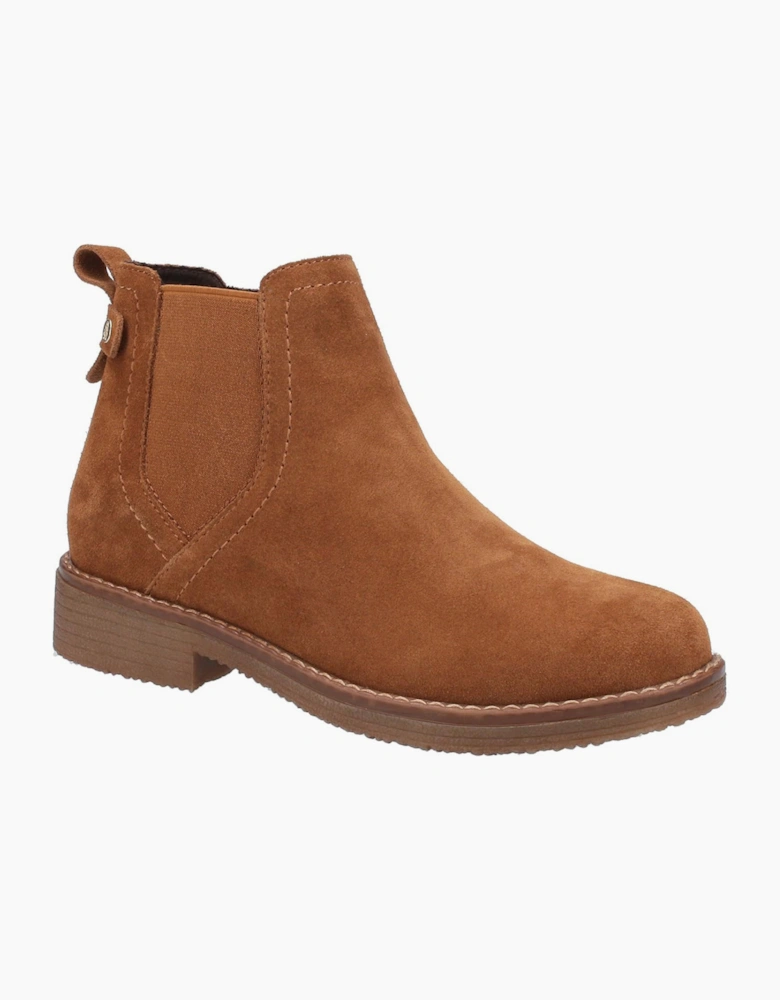 Hush Puppies Maddy Womens (Wide Fit) Boots Tan
