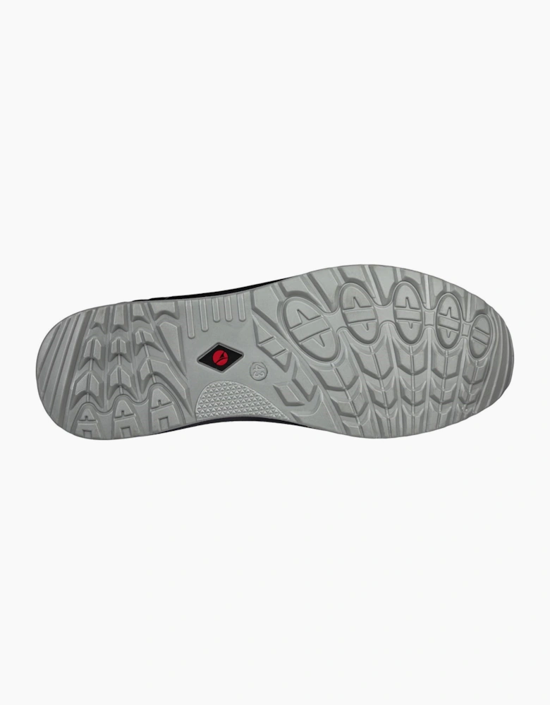 Albatros Clifton Safety Trainers Mens Black/Red
