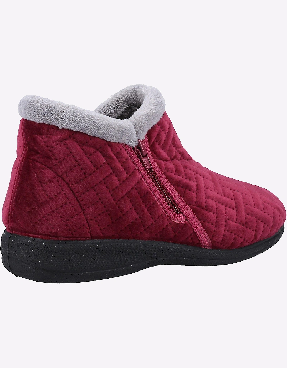 Fleet & Foster Perendale Memory Foam Womens Burgundy