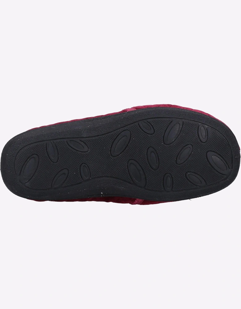 Fleet & Foster Perendale Memory Foam Womens Burgundy
