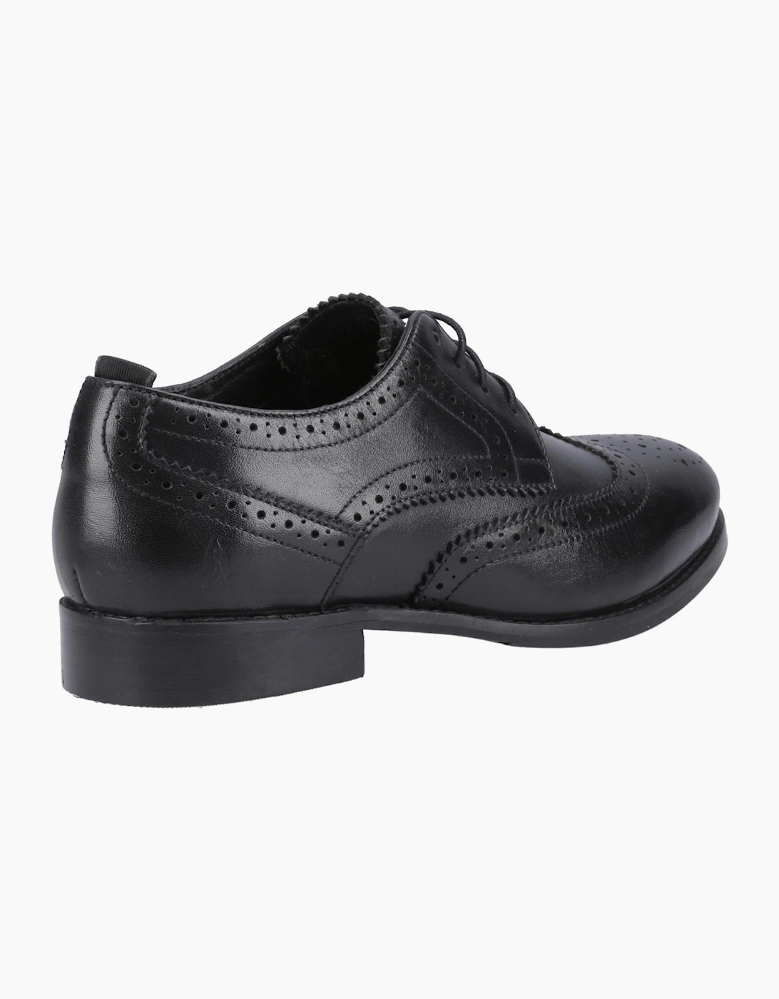 Hush Puppies Natalia Womens Brogue Shoes Black/Black