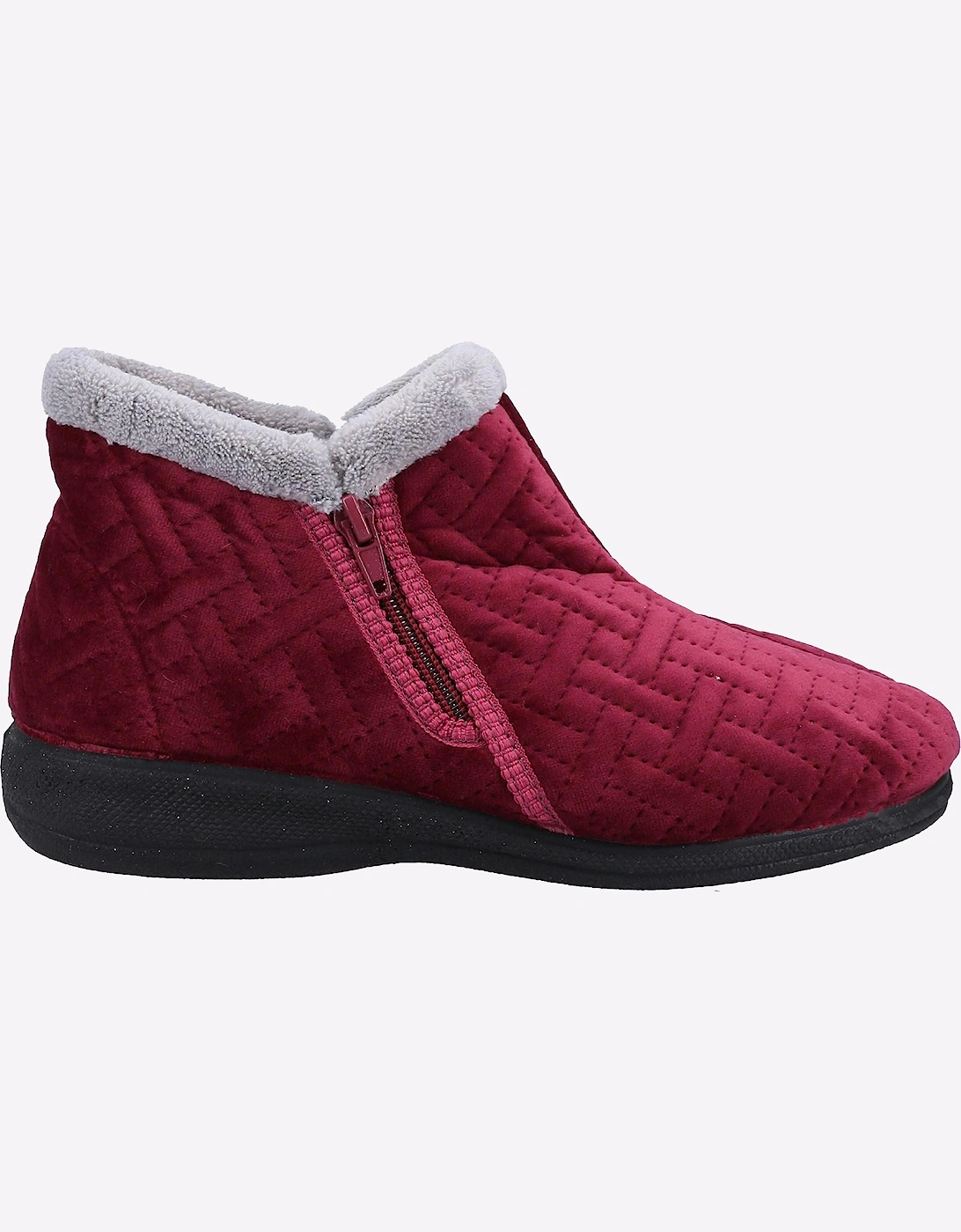 Fleet & Foster Perendale Memory Foam Womens Burgundy