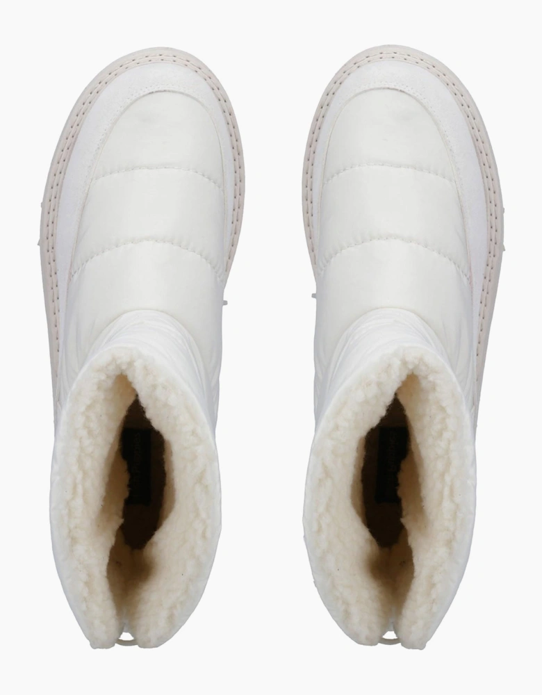 Hush Puppies Hush Puffies Womens Slippers White