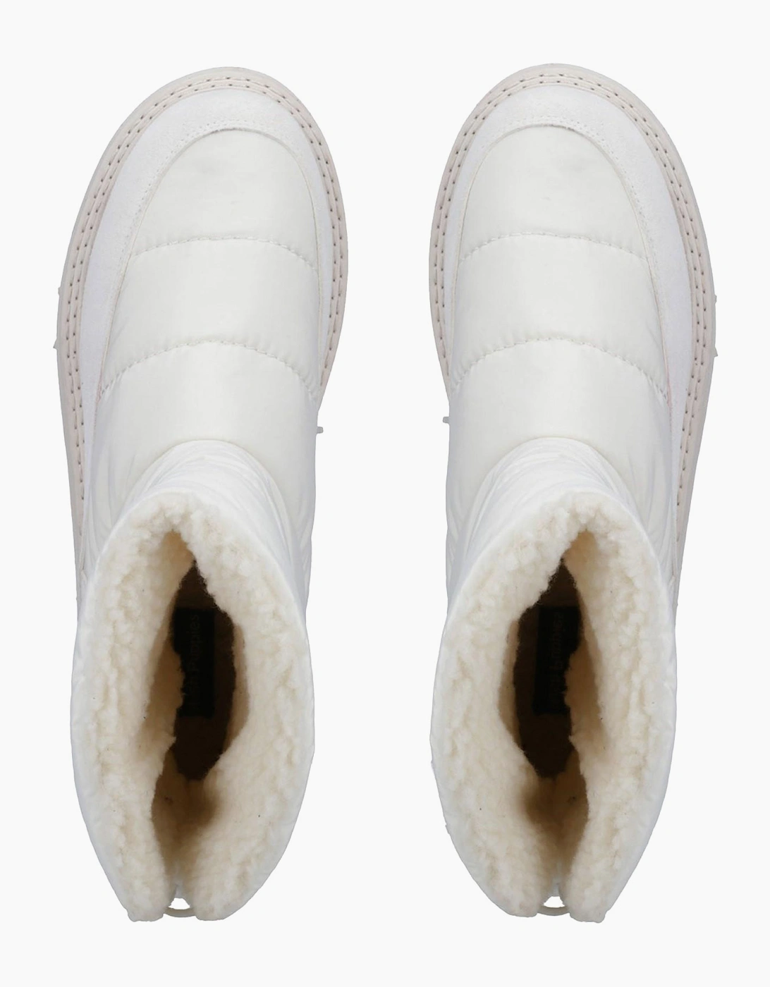 Hush Puppies Hush Puffies Womens Slippers White