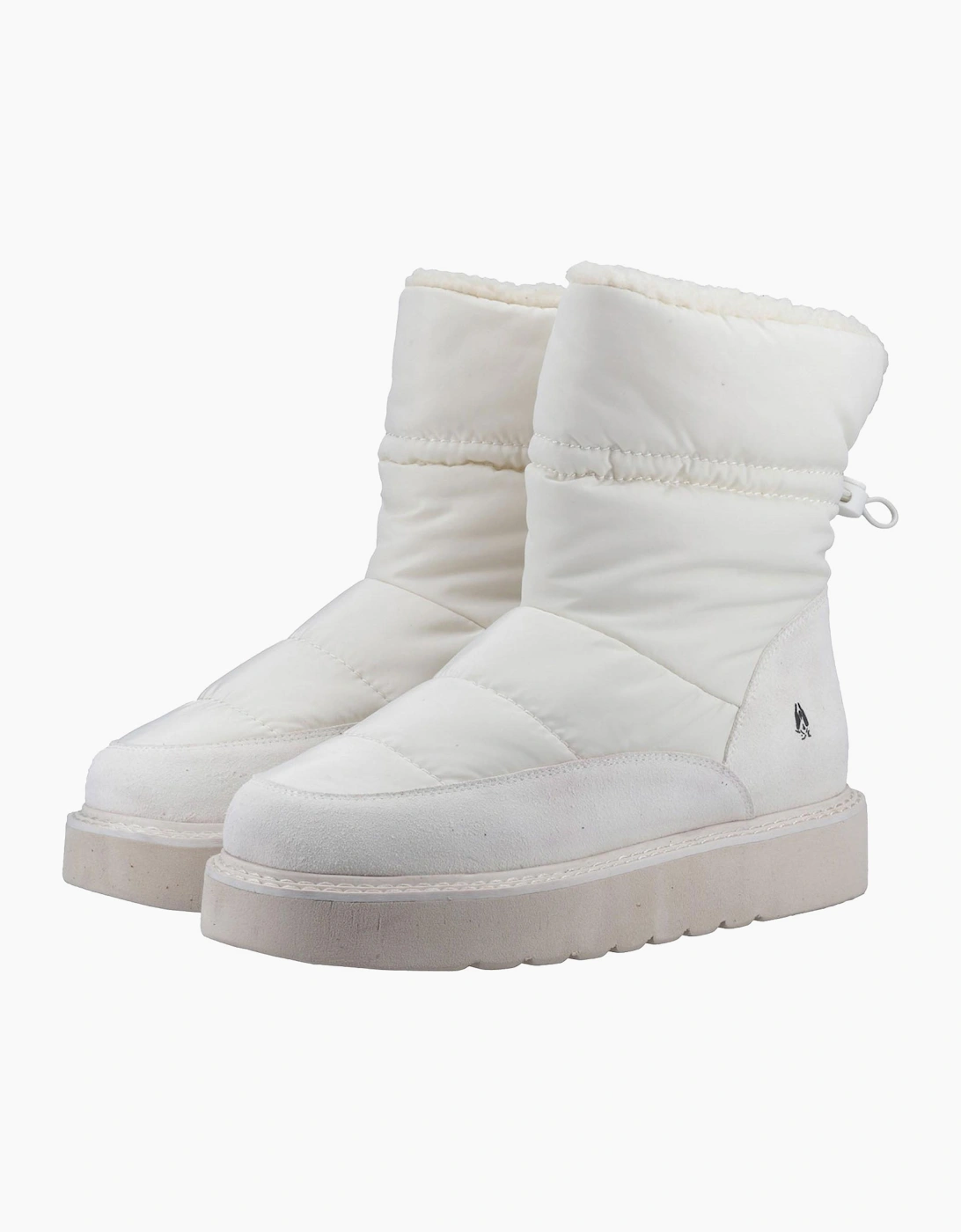 Hush Puppies Hush Puffies Womens Slippers White
