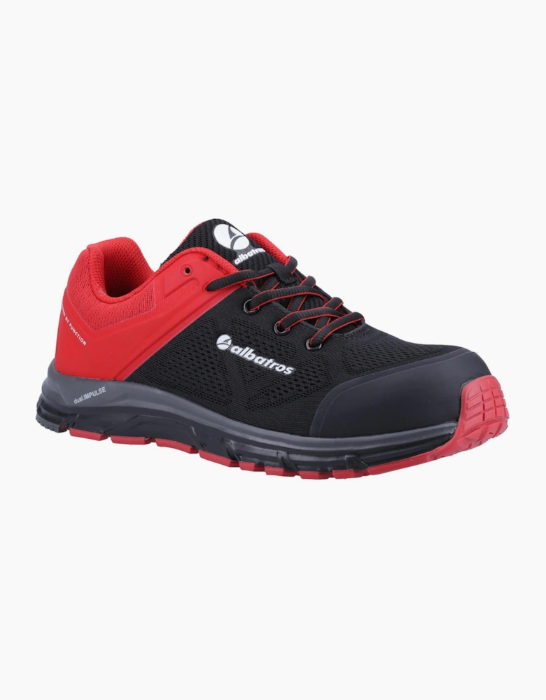 Albatros Lift Impulse Safety Trainers Mens Red / Black