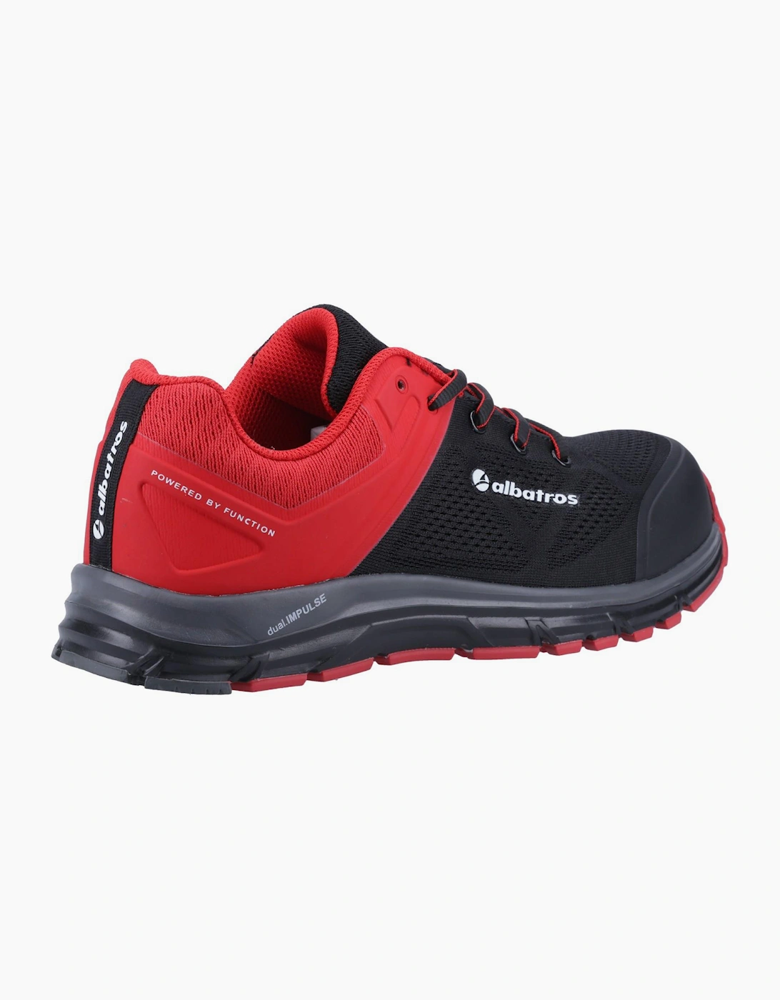Albatros Lift Impulse Safety Trainers Mens Red / Black