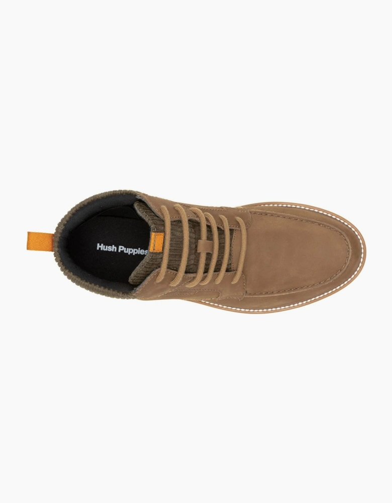 Hush Puppies Jenson Mens Boots Tan