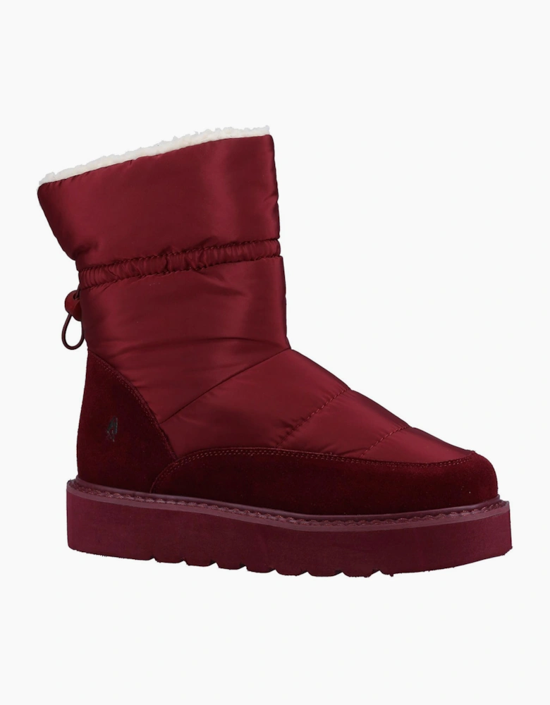 Hush Puppies Hush Puffies Womens Slippers Merlot