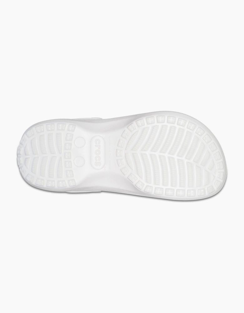 Crocs Classic Platform Lined Clog Womens White