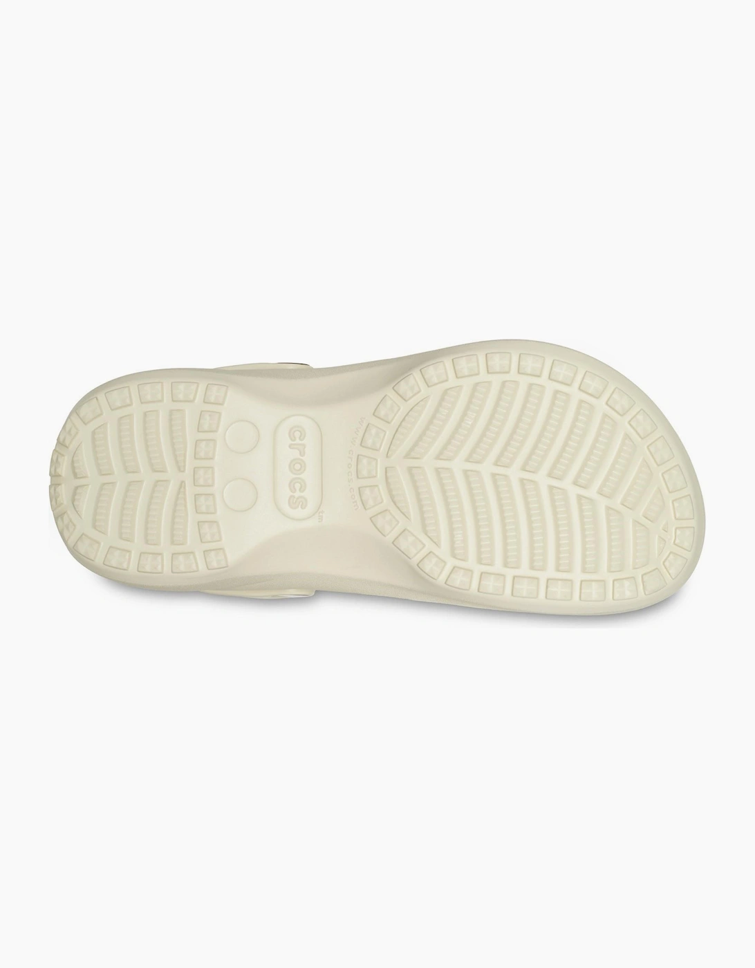 Crocs Classic Platform Lined Clogs Womens Bone