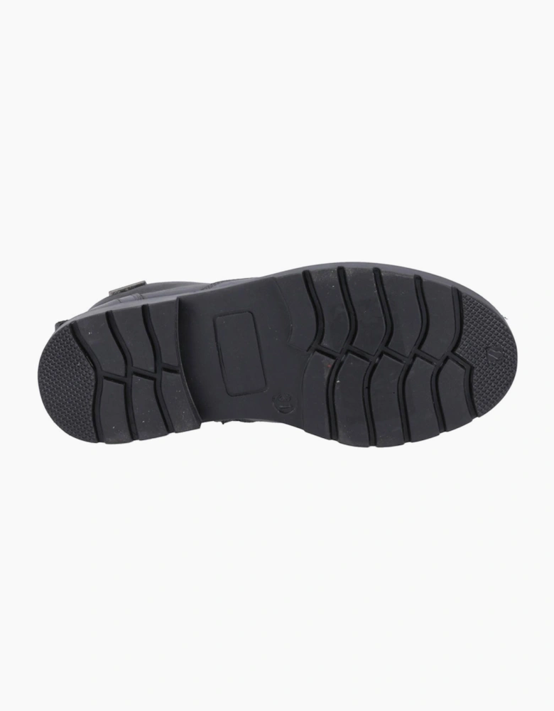 Hush Puppies Mini Presley Waterproof Junior Boots Black
