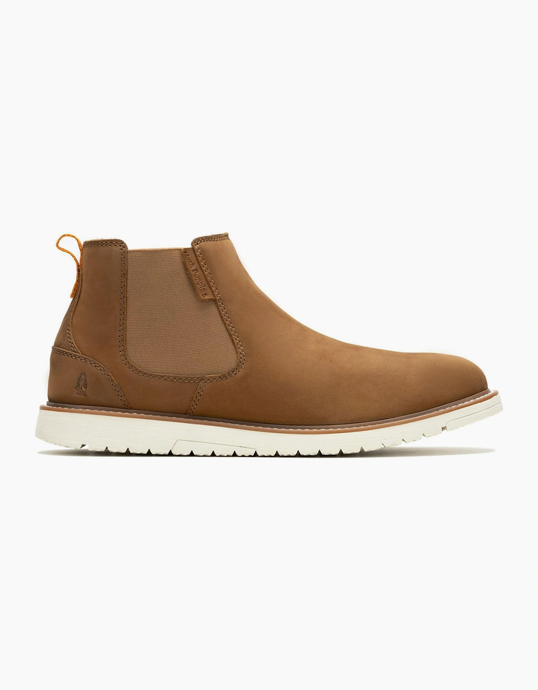 Hush Puppies Jenson Mens Chelsea Boots Tan
