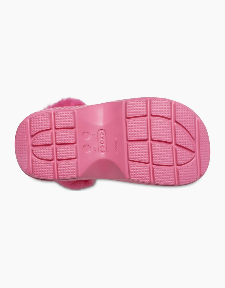 Crocs Stomp Lined Clog Womens Hyper Pink