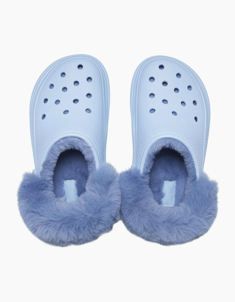 Crocs Stomp Lined Clog Womens Blue Calcite