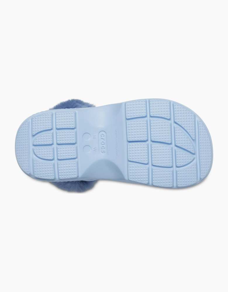 Crocs Stomp Lined Clog Womens Blue Calcite