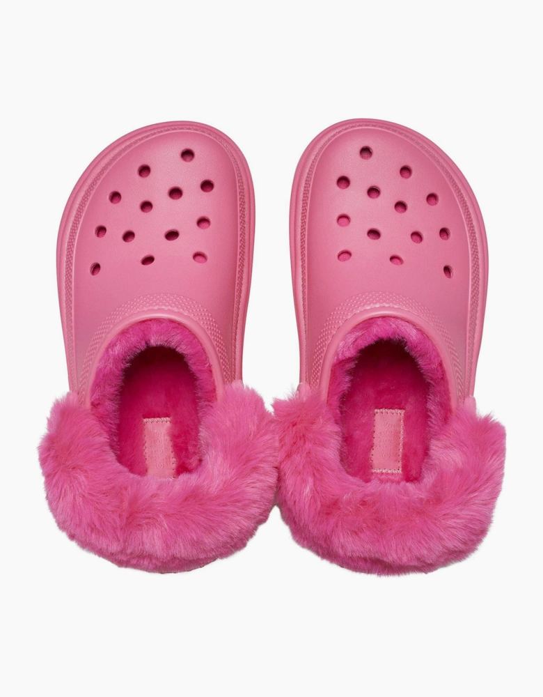 Crocs Stomp Lined Clog Womens Hyper Pink