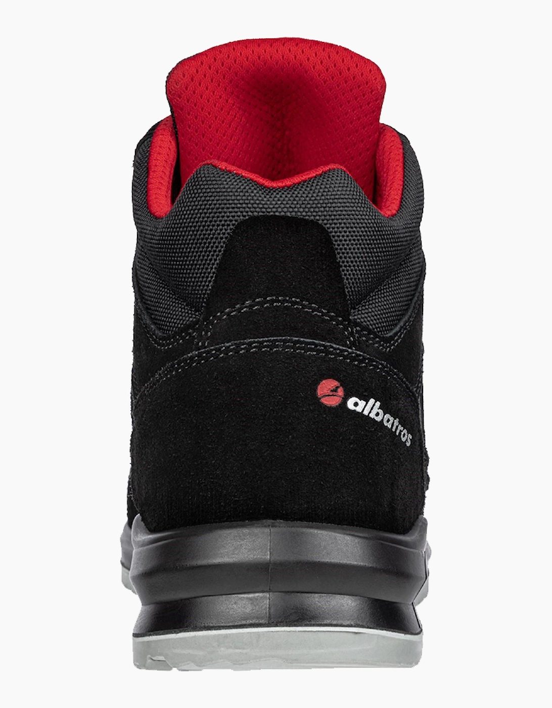 Albatros Clifton Safety Boots Mens Black/Red