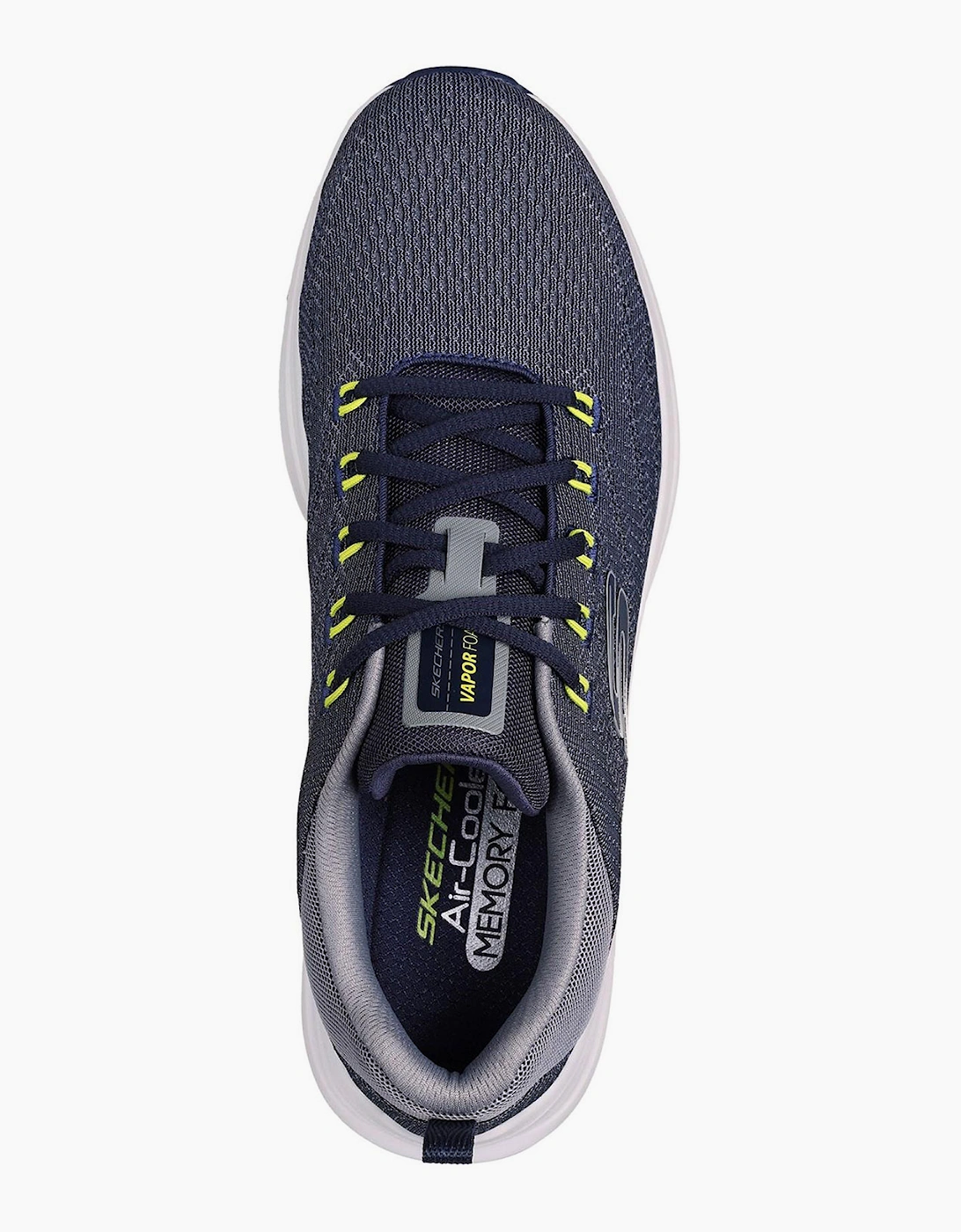 Skechers Vapor Foam Memory Foam Mens Navy/Grey