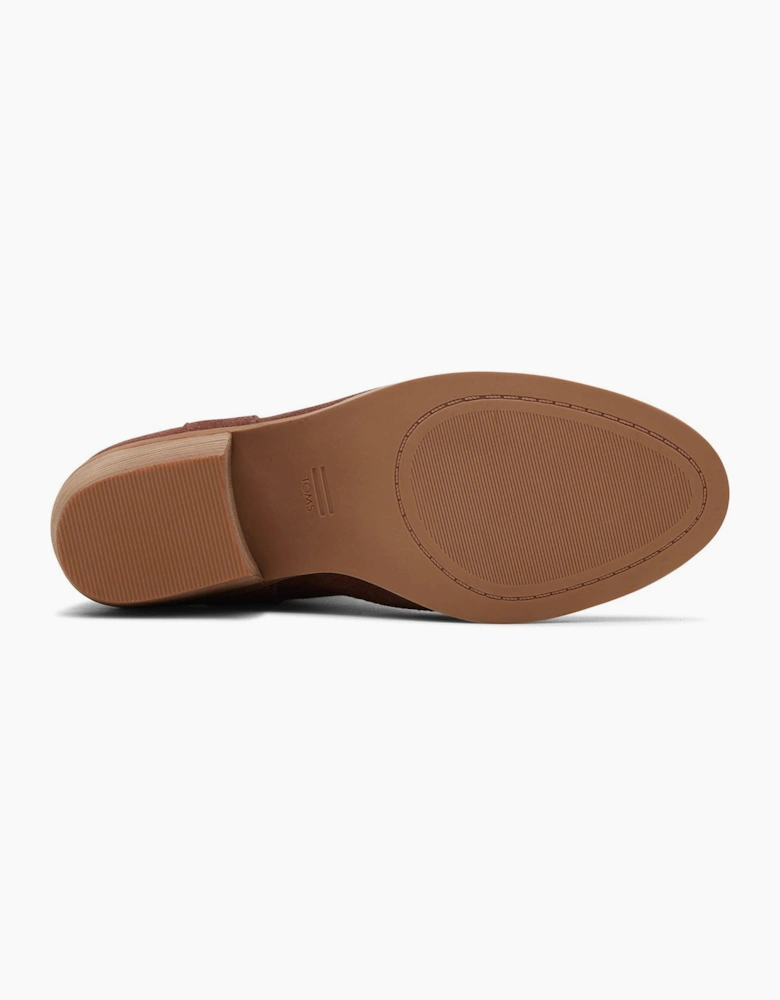 Toms Constance Womens Boots Chestnut
