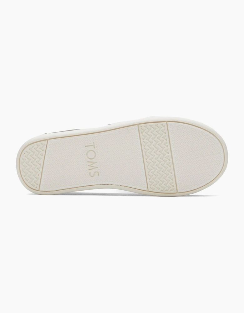 Toms Alpargata Junior Slip On Shoe Grey
