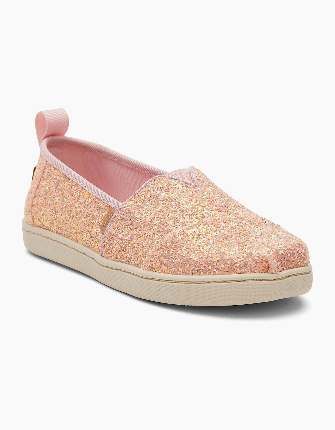 Toms Alpargata Girls Shoes Pink Quartz