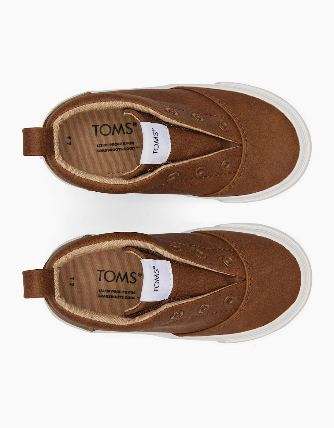 Toms Fenix Infants Trainers Toffee