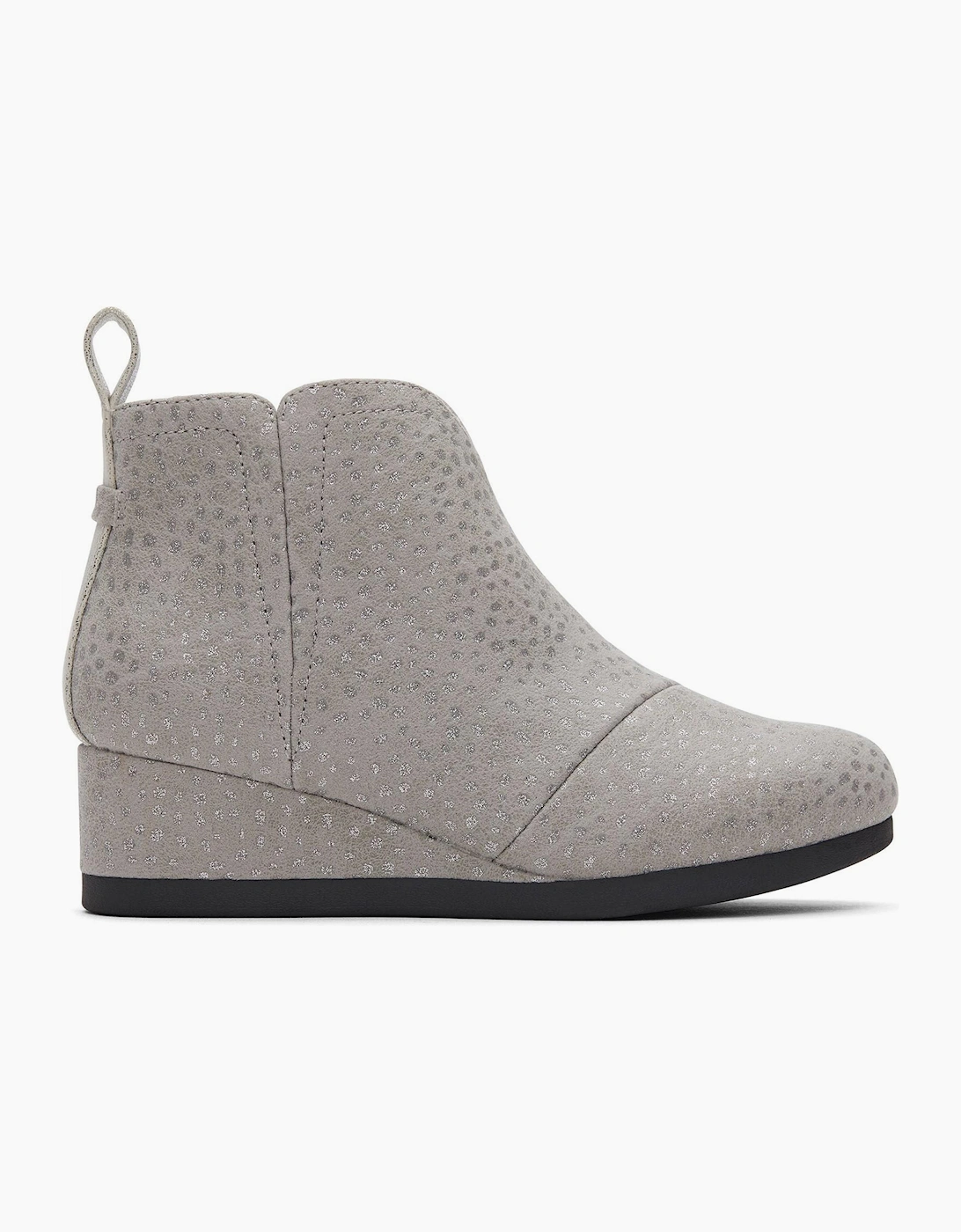 Toms Clare Junior Girls Boots Drizzle Grey