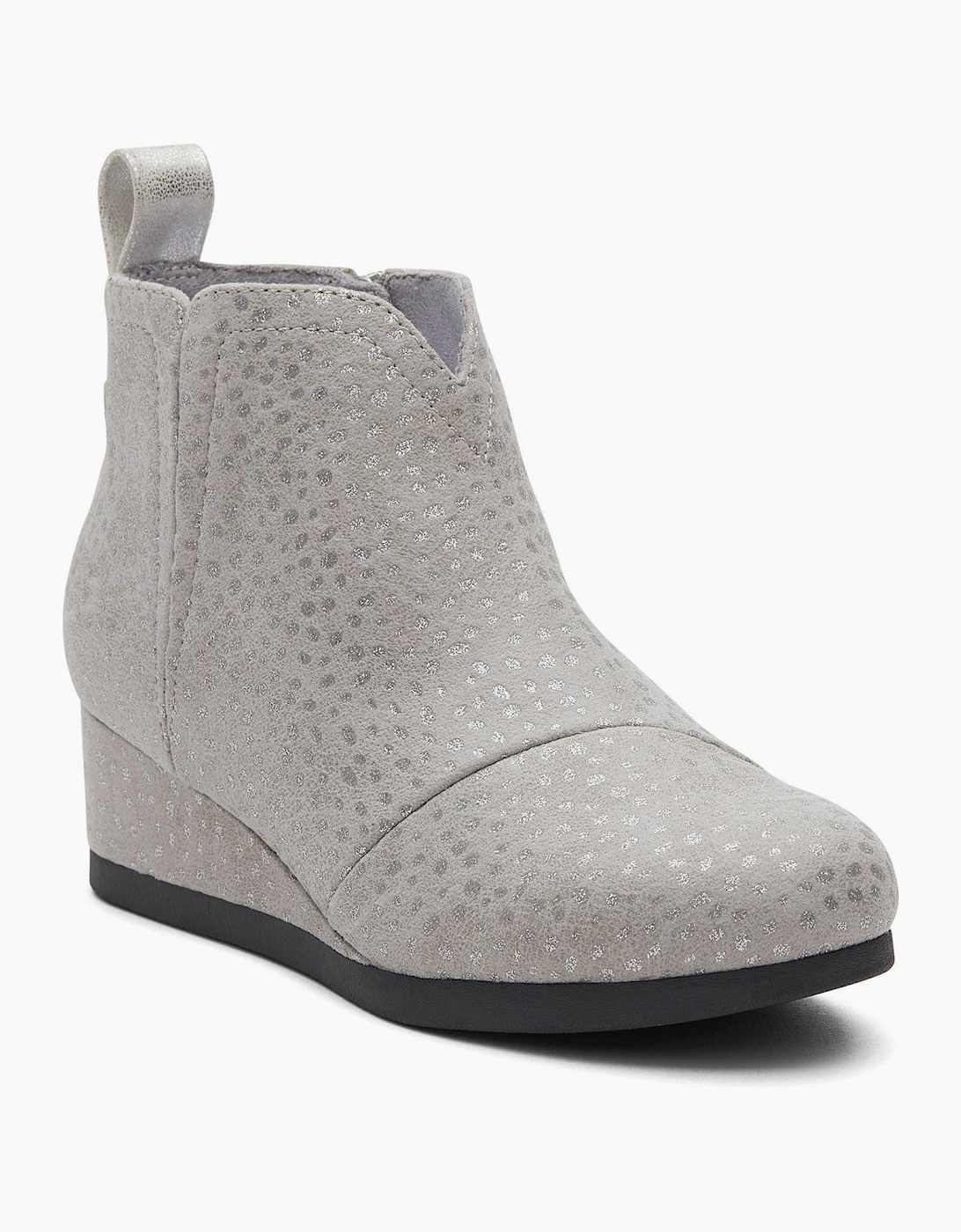 Toms Clare Junior Girls Boots Drizzle Grey