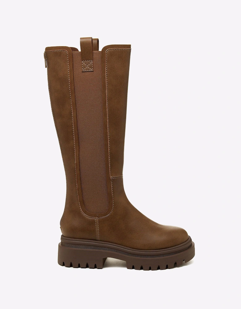Rocket Dog Drea Womens Long Boots Brown