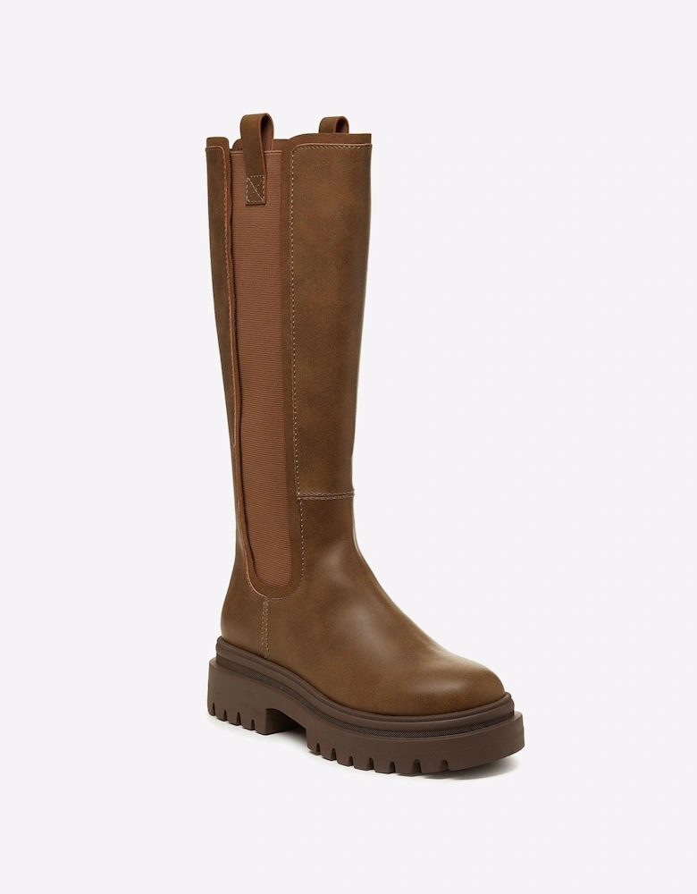 Rocket Dog Drea Womens Long Boots Brown