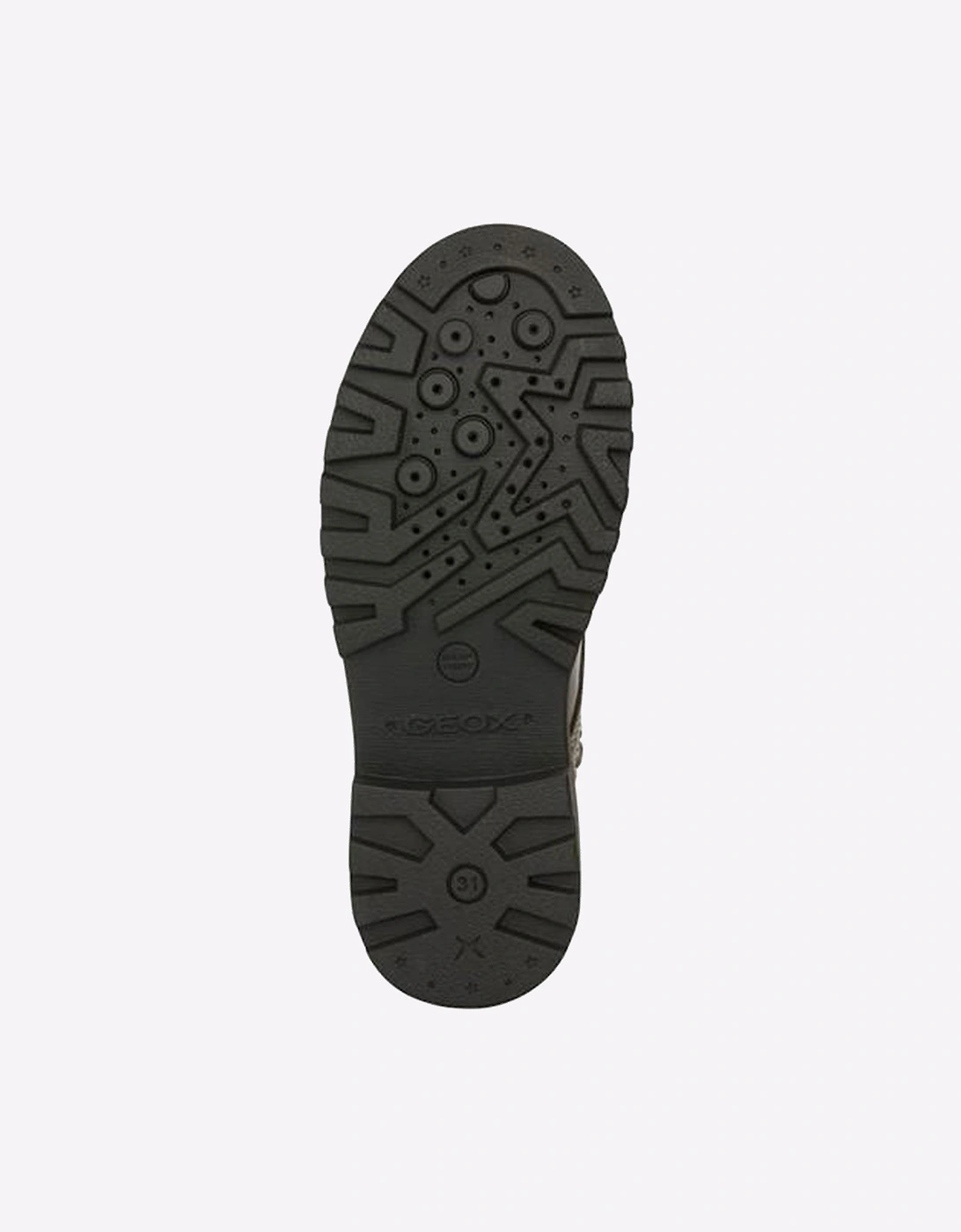 Geox J CASEY Junior Girls Boots Lead/Black