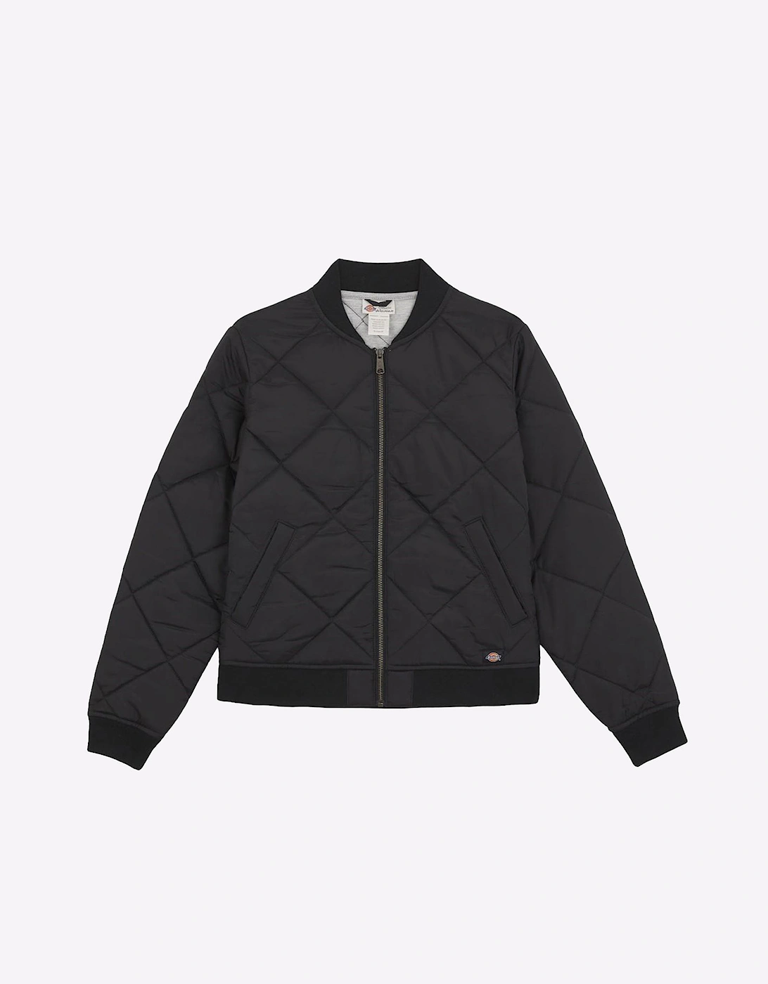 Dickies Quilted Bomber Jacket Womens Black